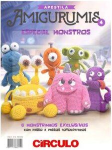 Apostila Amigurumis CĂrculo - 04 - Especial Monstros