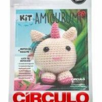 Kit Amigurumi Círculo - Unicórnio