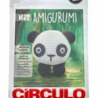 Kit Amigurumi Círculo - Panda