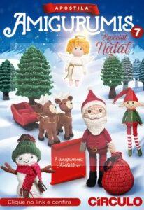 Apostila Amigurumis CĂrculo - 07 - Especial Natal