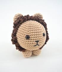 Produto pronto Kit Amigurumi Círculo - Leão