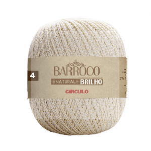Barroco Natural Brilho Ouro 4 Circulo