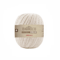 Barroco Natural Brilho Prata 4 Circulo