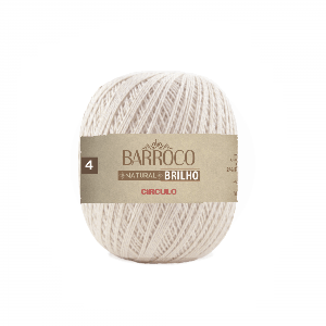 Barroco Natural Brilho Prata 4 Circulo