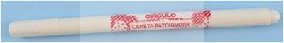Caneta Patchwork Branca Circulo