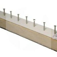 Tear de Barra Pom-Pom 10 pregos 20cm