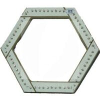 Tear Sextavado Pequeno 9 pregos