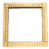 Tear Quadro 15 Pregos 4 lados 15x15cm