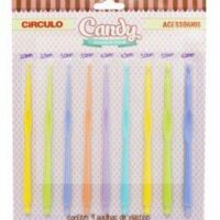 Kit Agulha Candy de Crochê Círculo