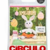 Kit Amigurumi Círculo - Coleção Páscoa - Coelha