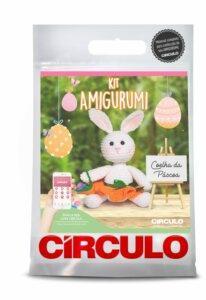 Kit Amigurumi Círculo - Coleção Páscoa - Coelha