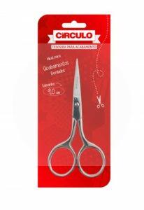 Tesoura Acabamento Círculo 9cm