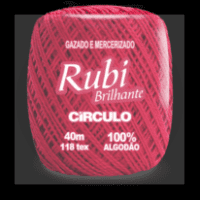 Linha Rubi Brilhante Círculo 40m