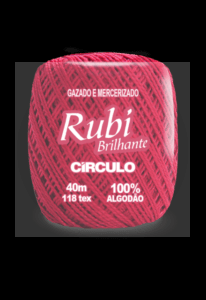 Linha Rubi Brilhante Círculo 40m