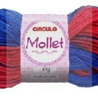 Fio Mollet Mesclada Círculo 40gr