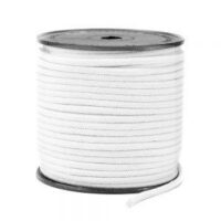 Cordão São José Trançado 5mm Branco