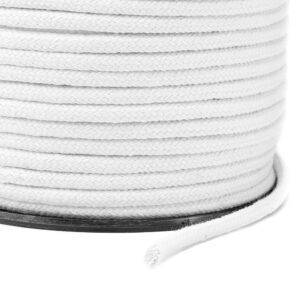 Cordão Trançado São José 4mm Branco - Imagem 2