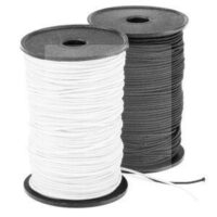 Elástico Poliéster - Colombe Roliço 1mm Branco