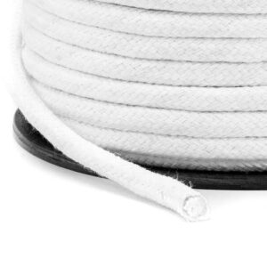 Cordão Trançado São José 6mm Branco - Imagem 2