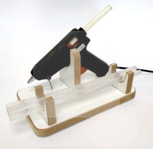 Suporte para Pistola de Cola Quente com Refil 10x14cm