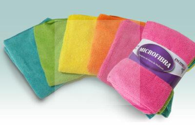 Pano de Microfibra Incomfio Kit 3 peças 35x40cm.