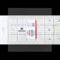 Régua Patchwork Círculo 12x6pol