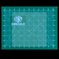 Base para Corte de Tecidos Círculo Verde 30x22cm