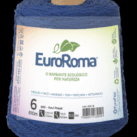 Barbante Colorido 6 Fios EuroRoma 600gr