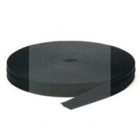 Cadarço Sarjado São José 20mm Preto Rolo 25m