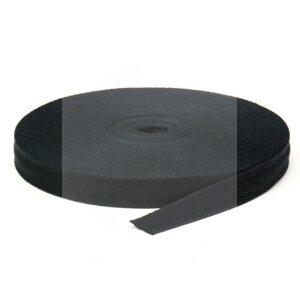 Cadarço Sarjado São José 20mm Preto Rolo 25m