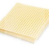 Tela Plástica Grande Bege 15x15cm