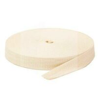 Cadarço Sarjado São José 20mm Cru Rolo 25m