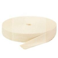 Cadarço Sarjado São José 25mm Cru Rolo 25m