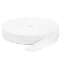 Cadarço Sarjado São José 30mm Branco Rolo 25m