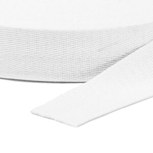 Cadarço Sarjado São José 30mm Branco Rolo 25m - Imagem 2