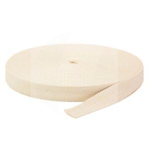 Alça São José 25mm Cru Rolo 25m