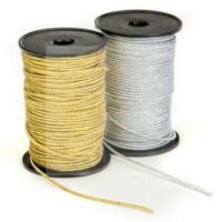 Elástico Roliço Metalizado São José (2.0 mm) Rolo com 50m