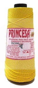 Linha Princesa Brilho Prata 500m