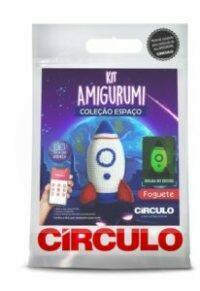 Kit Amigurumi Círculo – Coleção Espaço - Foguete