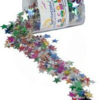 Kit Escolar Estrelinha Metalizada - Kit 12 potes