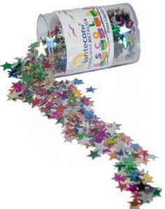 Kit Escolar Estrelinha Metalizada - Kit 12 potes