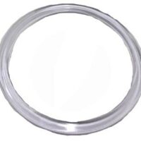 Argola Plástica Cristal 120mm 12und.