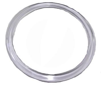Argola Plástica Cristal 120mm 12und.