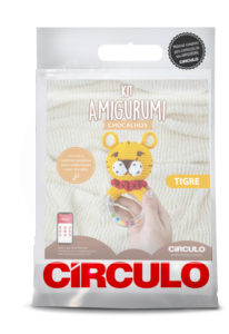 Kit Amigurumi Chocalhos - Tigre