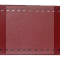 Fundo de Bolsa Sintético Pequeno 22 x 11cm - 33 Vermelho