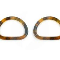 Alça Acrílica Tartaruga 11,5cm