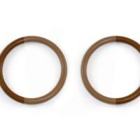 Alça de Madeira Argola 14cm