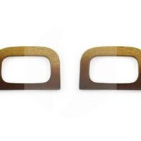 Alça de Madeira Degradê 12cm