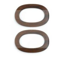 Alça de Madeira Oval 16,5cm