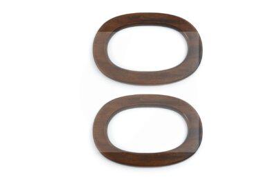 Alça de Madeira Oval 16,5cm